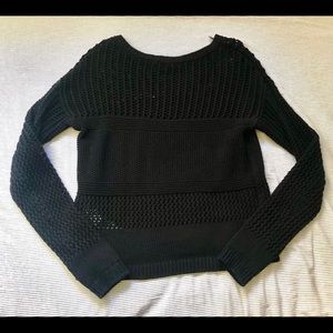 Armani exchange knitted black sweater